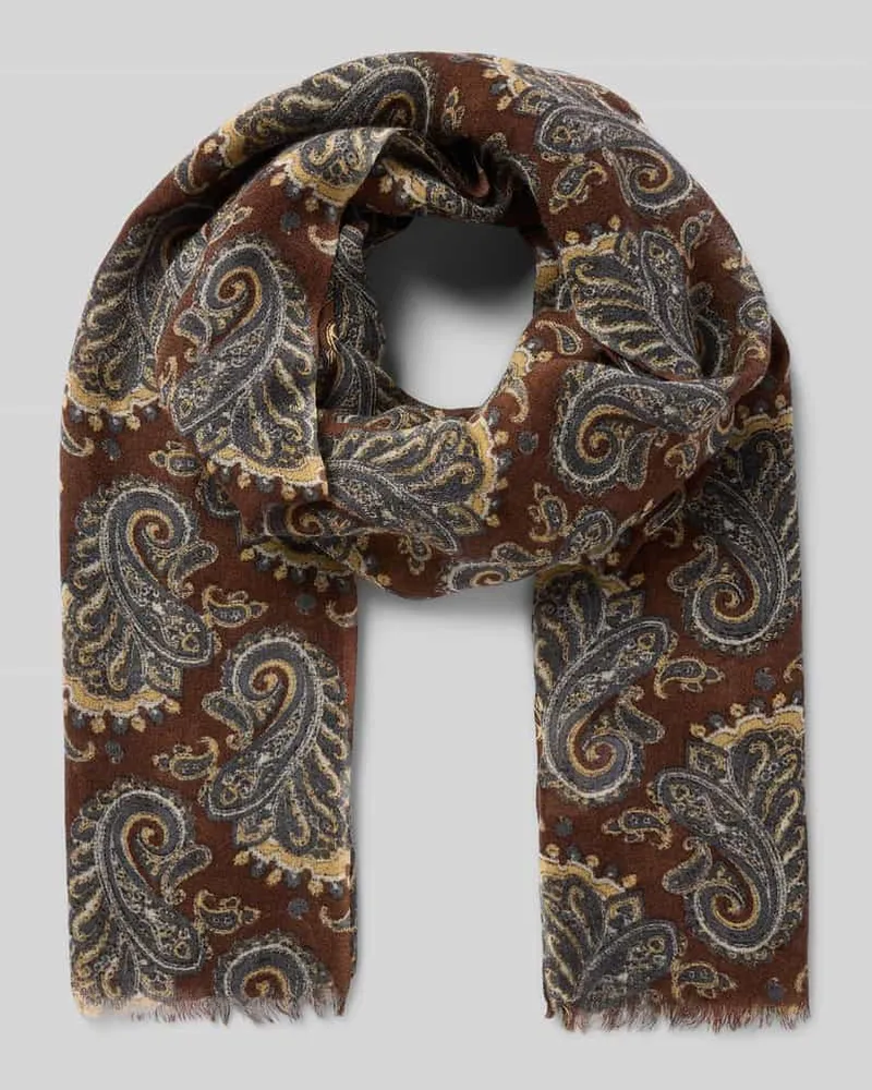 Altea Schal aus Wolle mit Paisley-Muster 