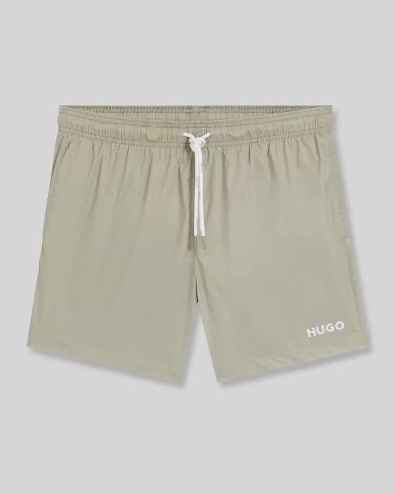 HUGO BOSS Badehose mit Tunnelzug Modell 'HAITI Beige