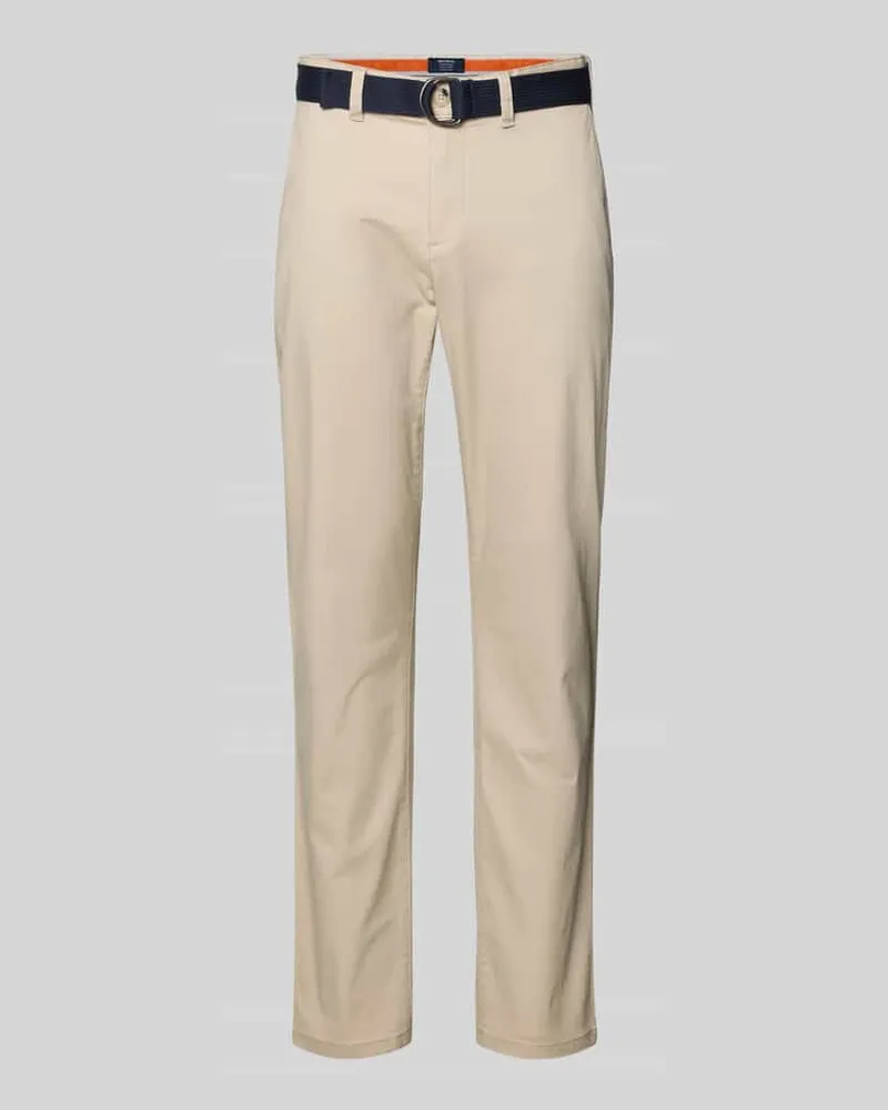 McNeal Stoffhose mit französischen Eingrifftaschen Kitt