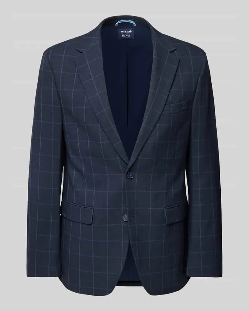 McNeal Slim Fit Sakko mit Brustleistentasche Marine
