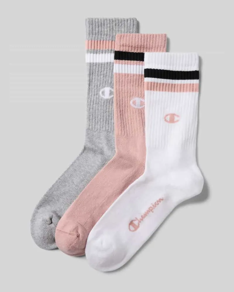 Champion Socken mit Label-Print im 3er-Pack 