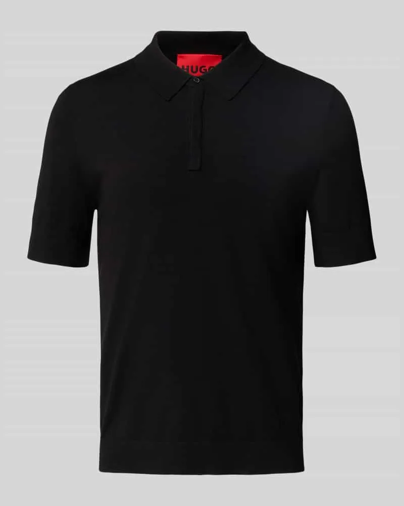 HUGO BOSS Regular Fit Poloshirt aus Viskose-Mix Modell 'SAN PETER-CV 