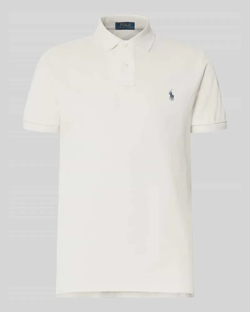 Ralph Lauren Custom Slim Fit Poloshirt mit Label-Stitching 