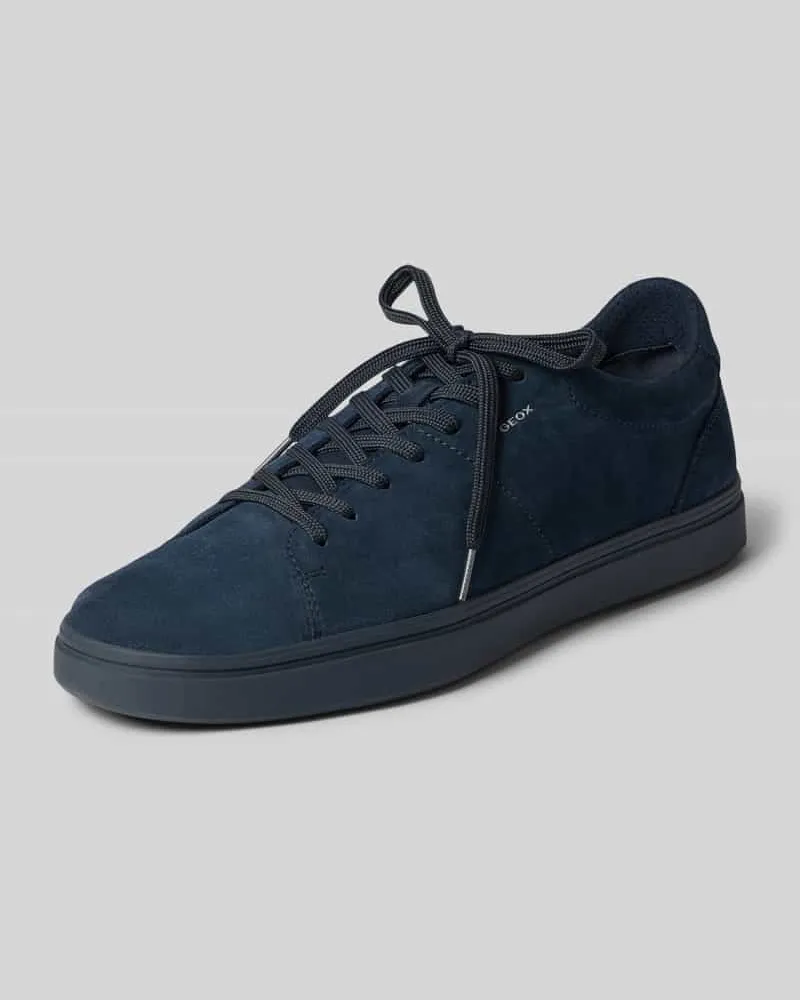 Geox Sneaker aus echtem Leder Modell 'Baltimoore Dunkelblau