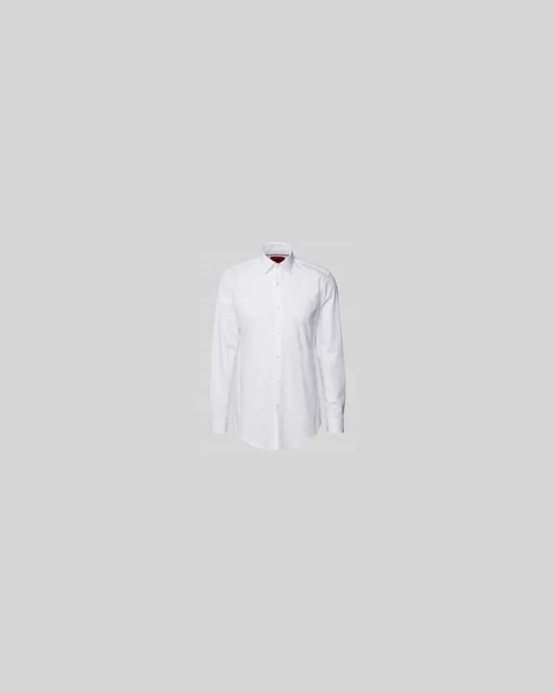 HUGO BOSS Slim Fit Business-Hemd aus Baumwolle Modell 'Jenno
