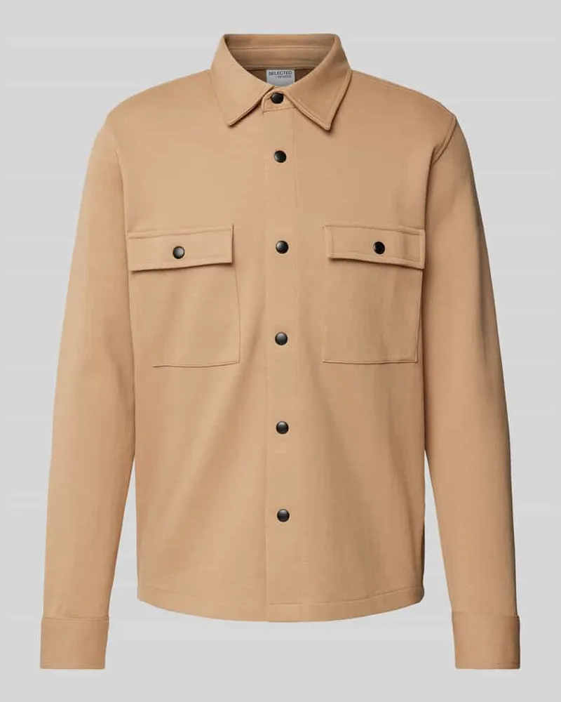 Selected Homme Hemdjacke mit Brusttaschen Modell 'JACKIE 