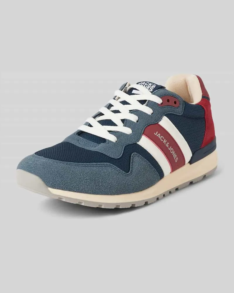 Jack & Jones Sneaker mit Label-Print Modell 'STELLAR Marine