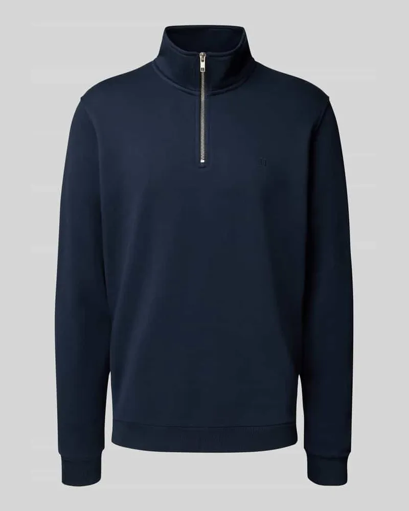 LES DEUX Sweatshirt mit Troyer-Kragen Modell 'Norregaard 