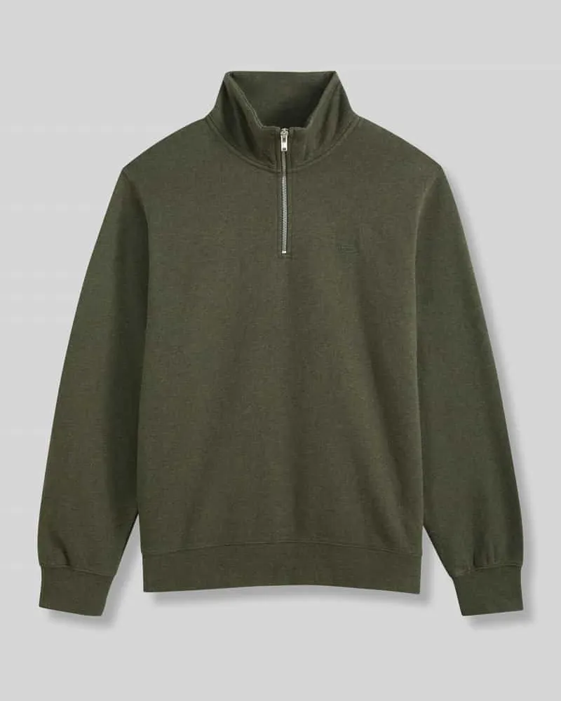 Levi's Regular Fit Troyer aus reiner Baumwolle Oliv
