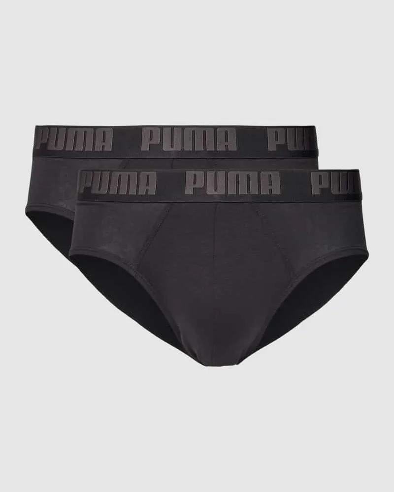 Puma Slip mit Label-Detail im 2er-Pack 