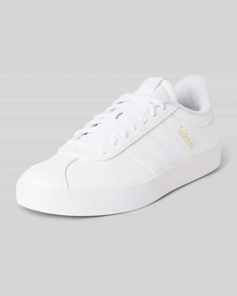 adidas Sneaker mit Label-Print Modell 'COURT 3.0 Weiss