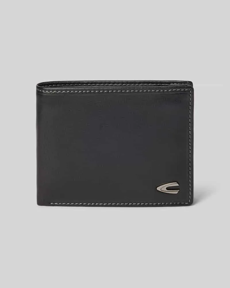 Camel Active Lederportemonnaie mit Logo-Applikation Modell 'VEGAS 