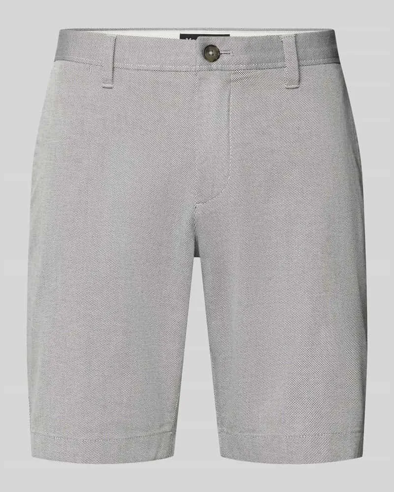 Marc O'Polo Slim Fit Shorts aus Baumwoll-Mix Modell 'SALO Marine