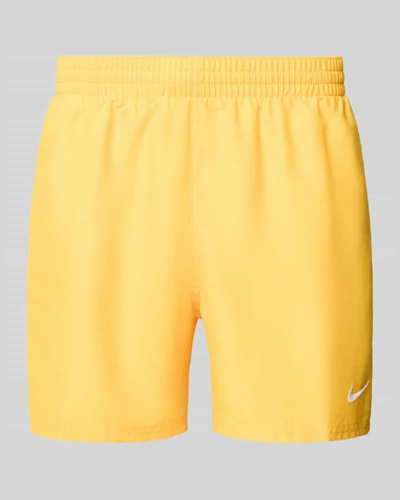 Nike Badehose mit Label-Print 
