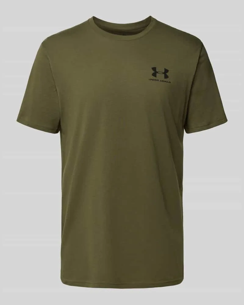 Under Armour T-Shirt mit Label-Print 