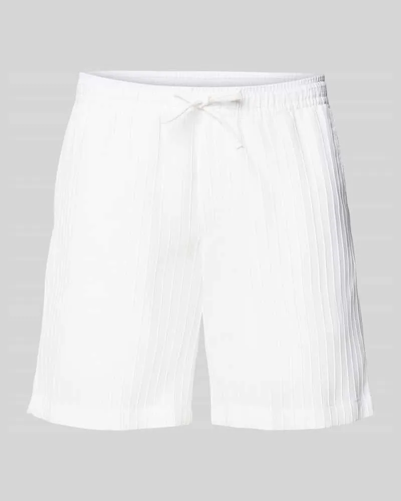 Jack & Jones Regular Fit Shorts mit Strukturmuster Modell 'JAIDEN MASSIMO 