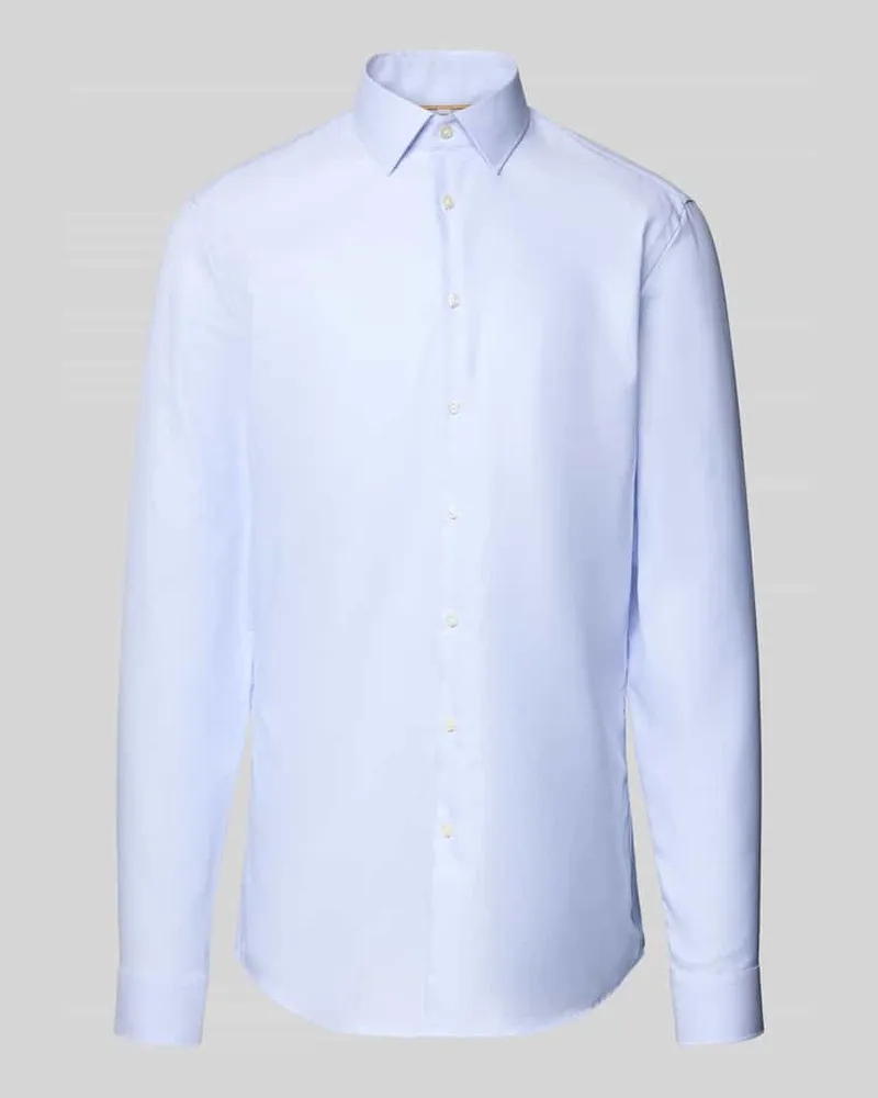 JAKE*S Slim Fit Business-Hemd mit extra langem Arm 