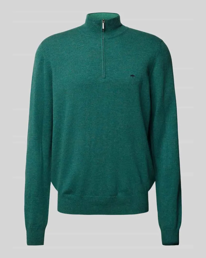 Fynch-Hatton Regular Fit Strickpullover aus Woll-Kaschmir-Mix 