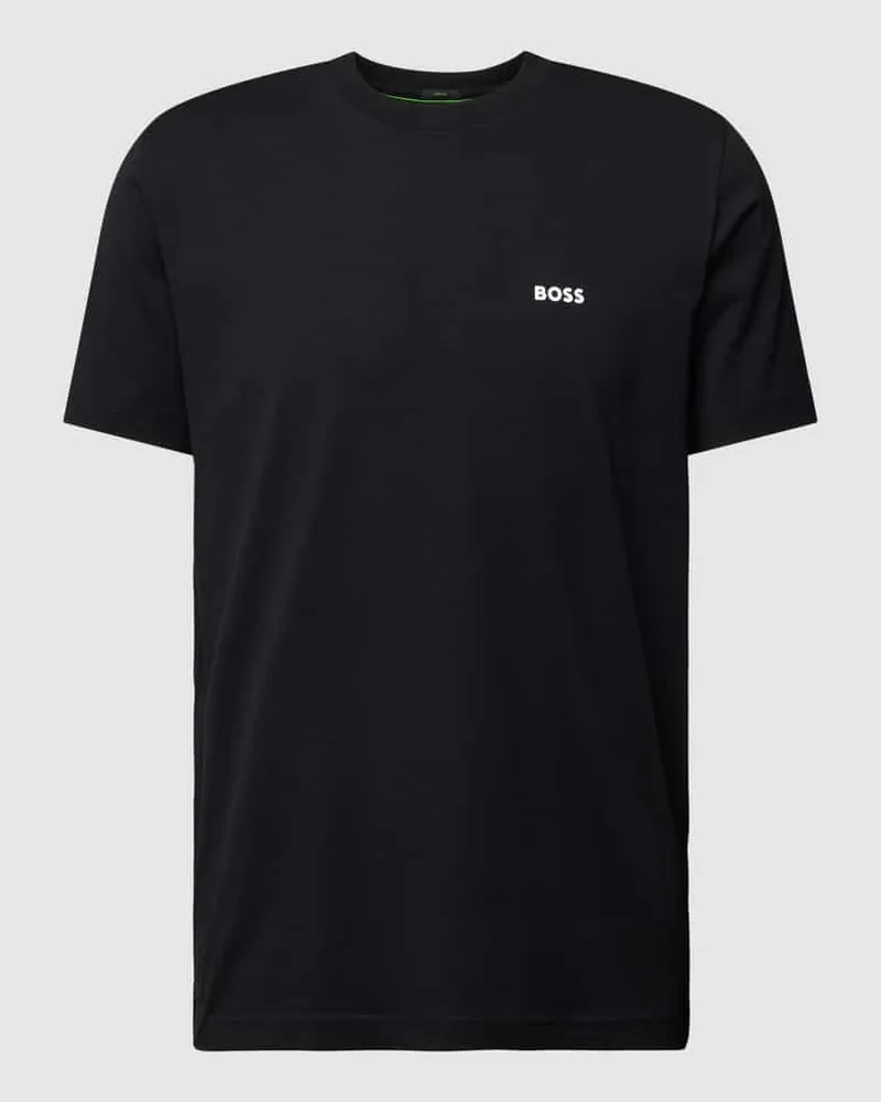 HUGO BOSS T-Shirt mit Label-Print 
