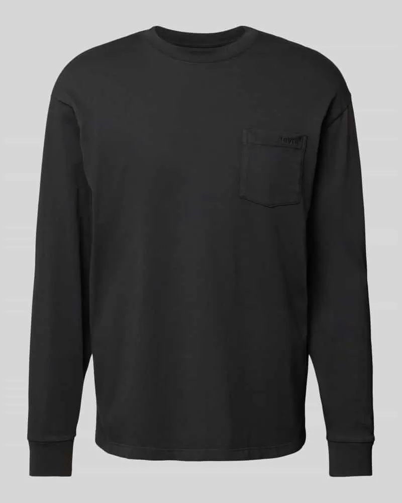 Levi's Longsleeve mit Label-Stitching 