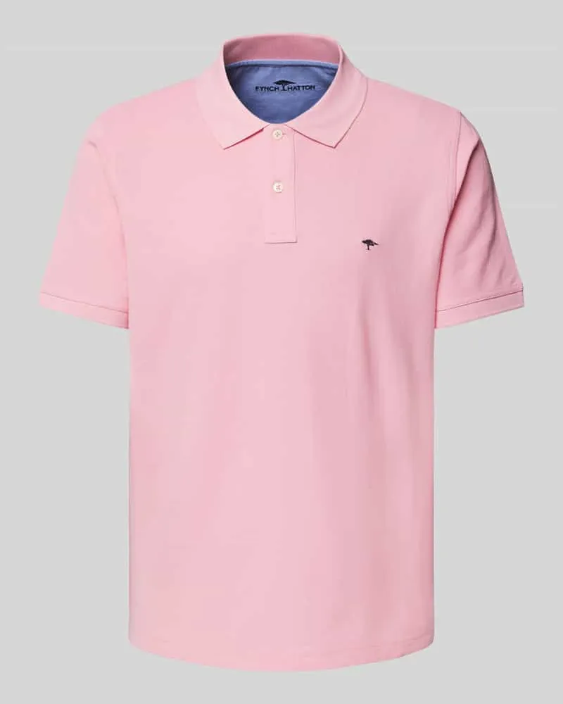 Fynch-Hatton Regular Fit Poloshirt mit Logo-Stitching 