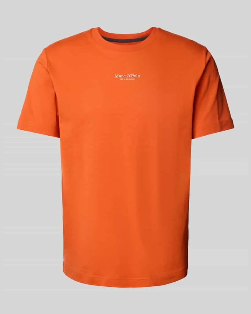 Marc O'Polo Regular Fit T-Shirt aus reiner Baumwolle 