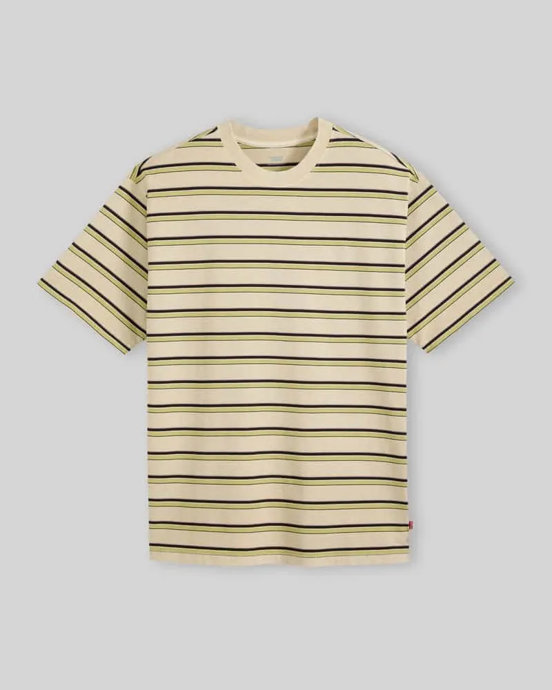 Levi's Regular Fit T-Shirt aus reiner Baumwolle Beige