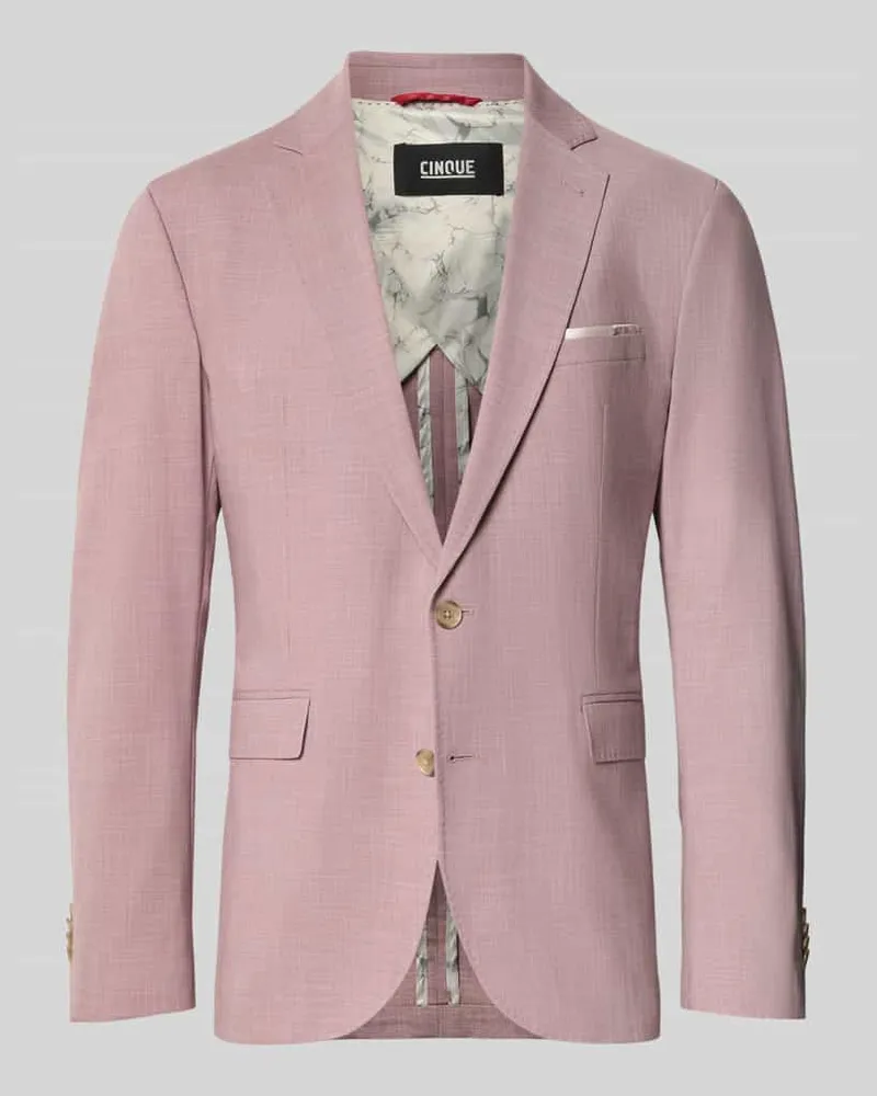 cinque Regular Fit Sakko mit Reverskragen Modell 'Data Altrosa
