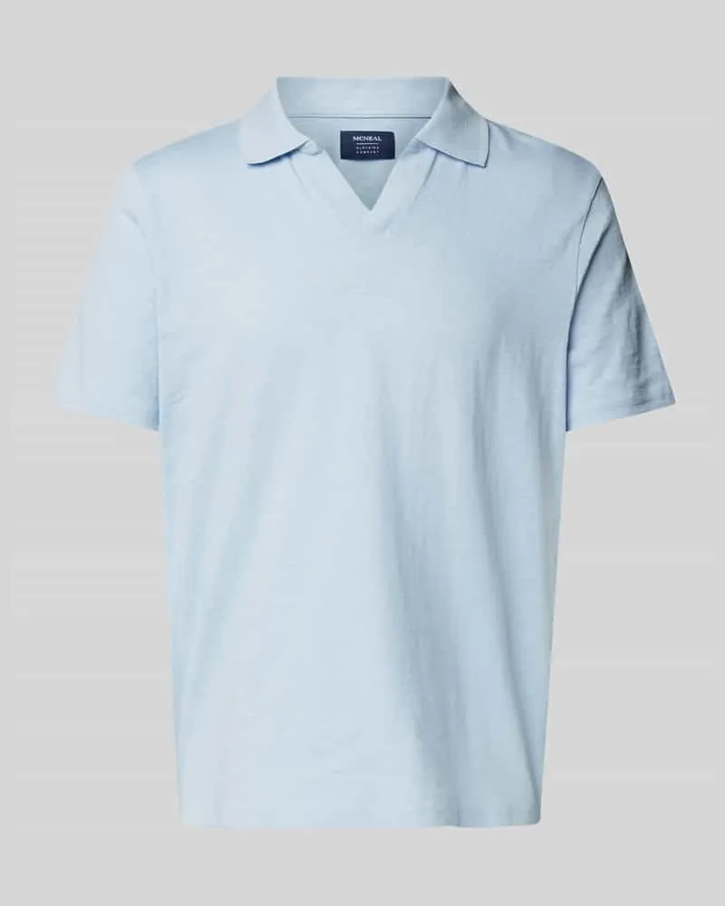 McNeal Poloshirt mit V-Ausschnitt 