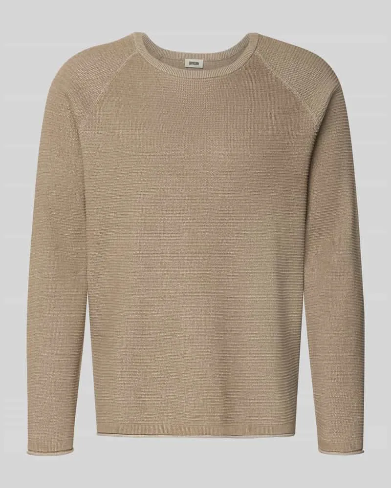 Drykorn Strickpullover mit Rundhalsausschnitt Modell 'TITZIAN 