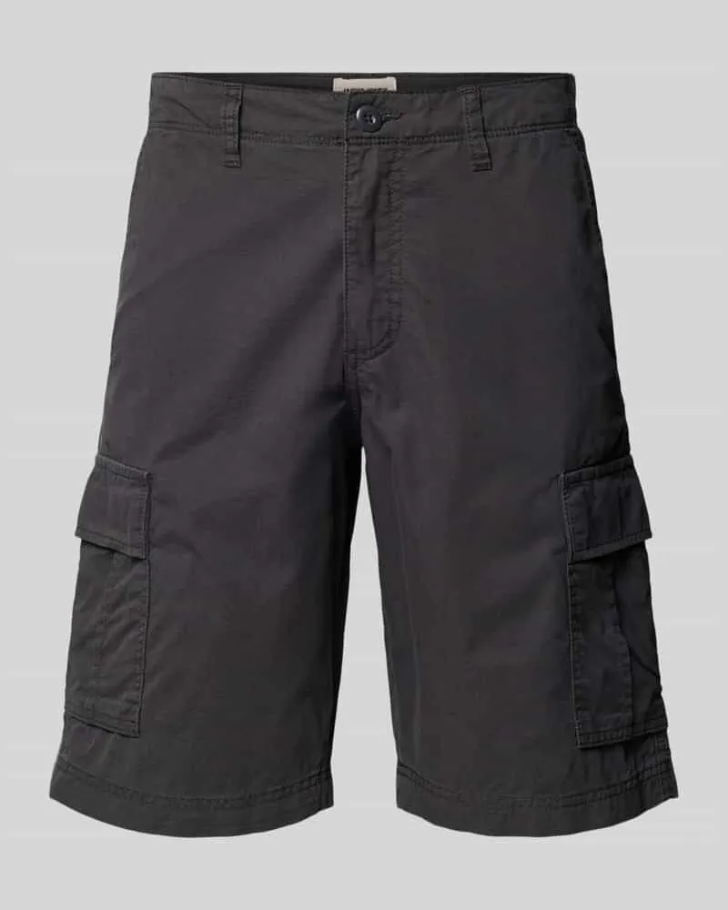 Jack & Jones Shorts mit Cargotaschen Modell 'COLE MATTY Anthrazit