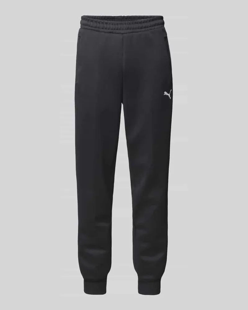 Puma Sweatpants mit Logo-Stitching Modell 'ALWAYS ON TRACK Black