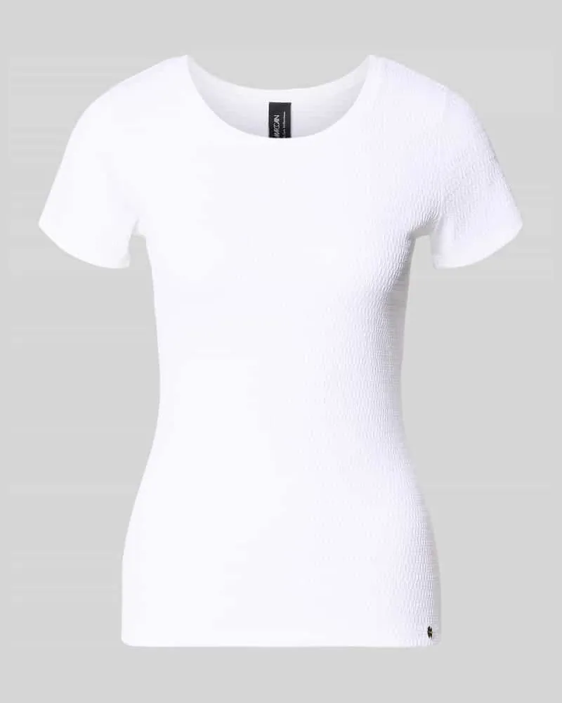 McNeal T-Shirt mit Label-Detail Weiss