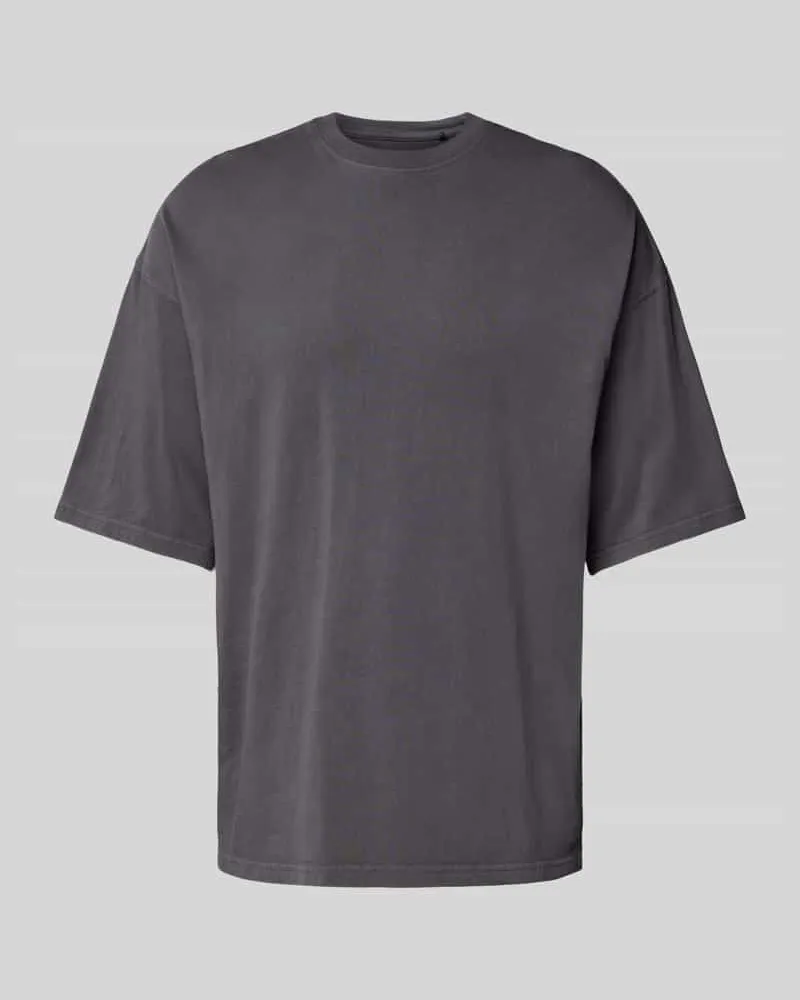 Jack & Jones T-Shirt mit geripptem Rundhalsausschnitt Modell 'CHARGE 
