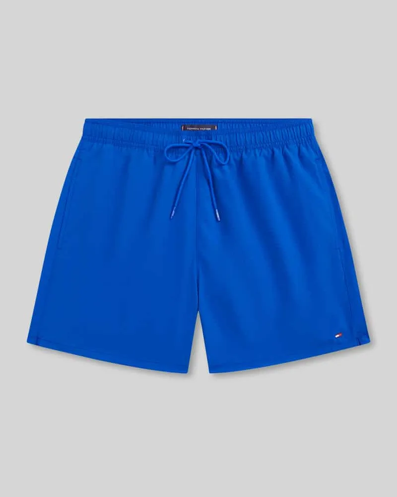 Tommy Hilfiger Regular Fit Badehose mit Logo Stitching Royal
