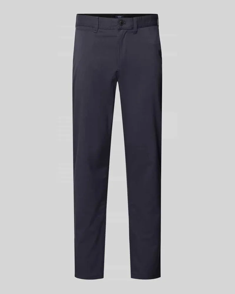 McNeal Slim Fit Stoffhose mit Viskose-Anteil Marine