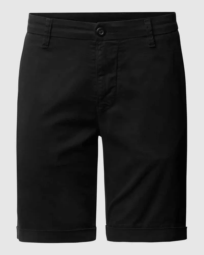 Urban Classics Chino-Shorts mit Stretch-Anteil Black