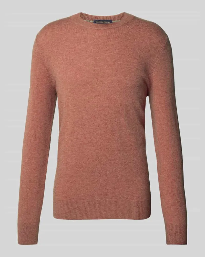 Christian Berg Regular Fit Strickpullover aus Woll-Kaschmir-Mix Metallic