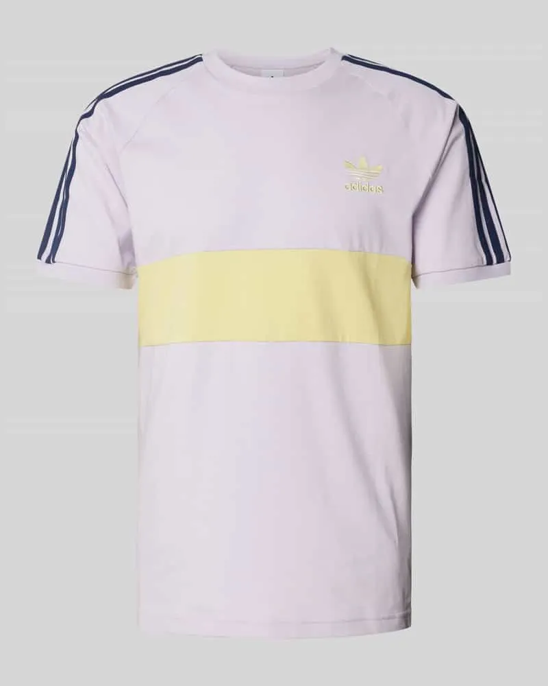adidas T-Shirt mit Logo-Stitching 