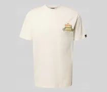 T-Shirt mit Motiv-Print Modell 'PIAZZO