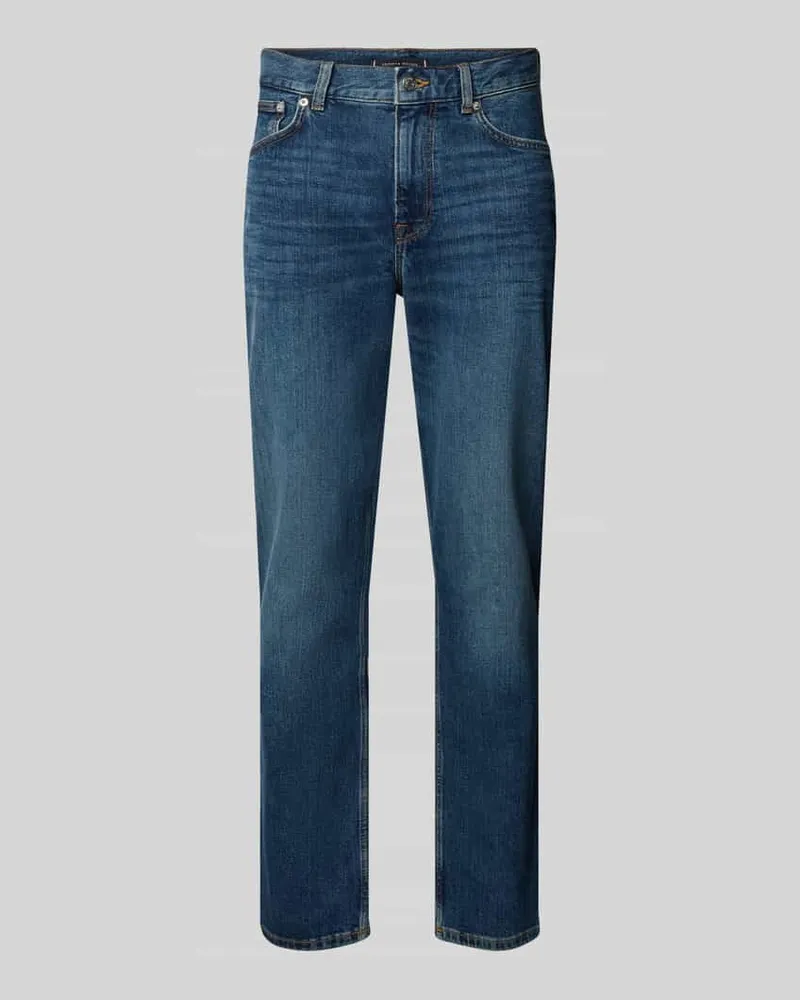 Tommy Hilfiger Straight Fit Jeans aus Baumwoll-Mix Modell 'DENTON 