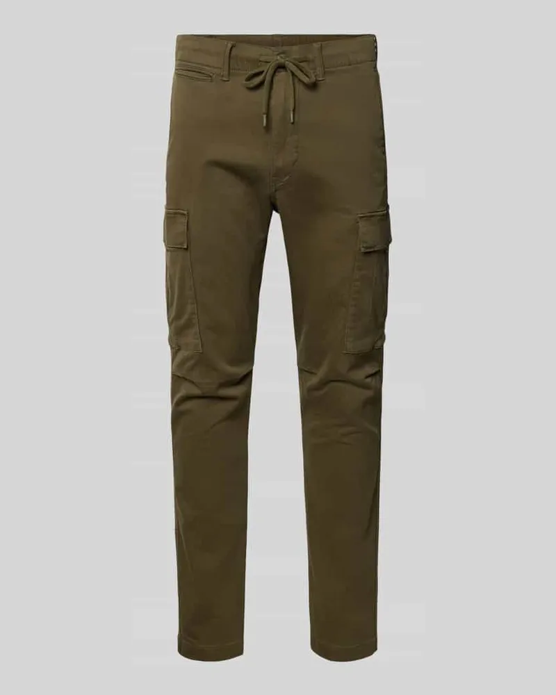 Ralph Lauren Cargohose mit elastischem Bund Oliv