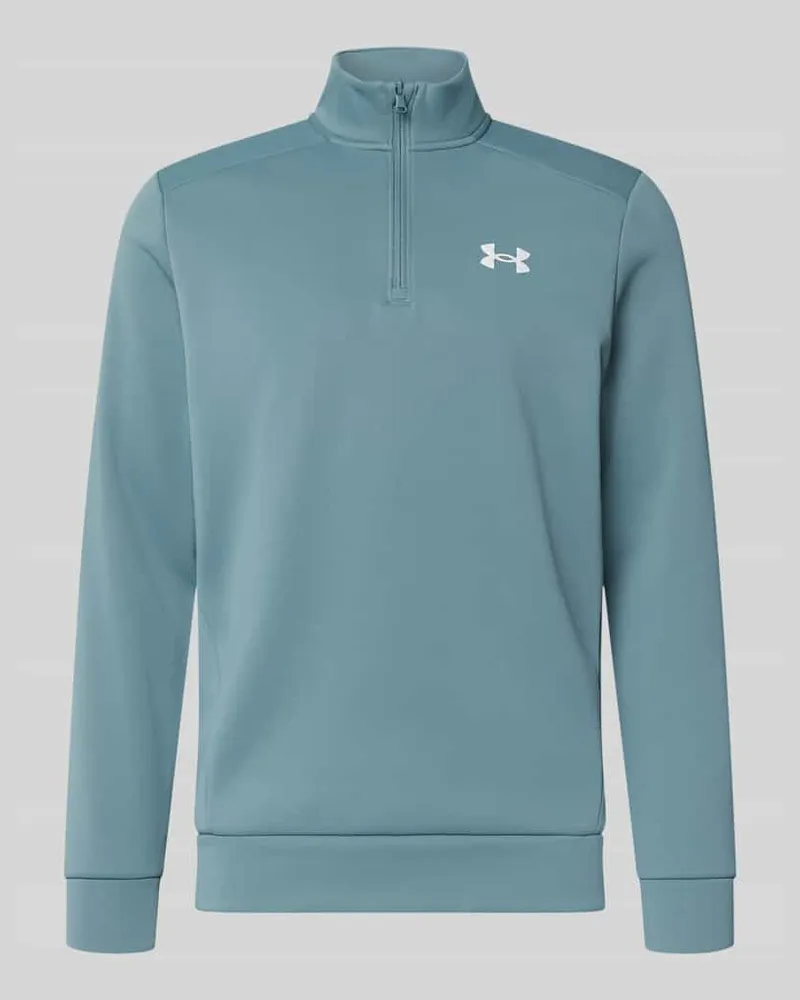 Under Armour Sweatshirt mit Label-Detail Mint