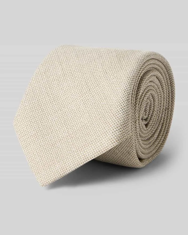 Altea Krawatte mit Label-Detail Modell 'Gange Sand