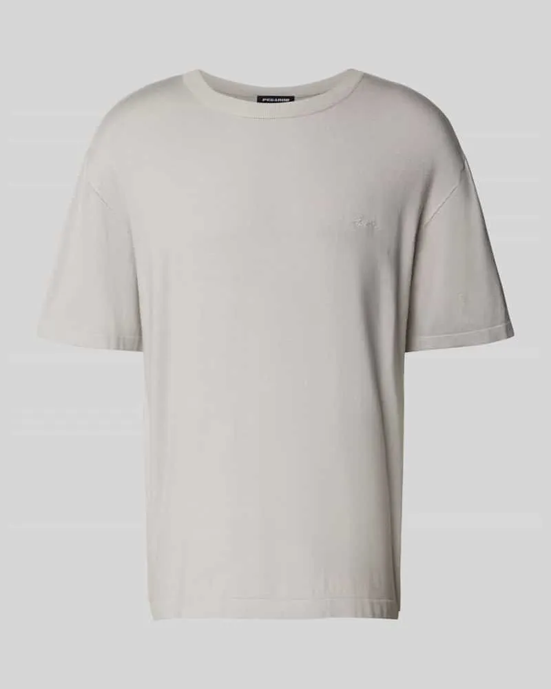 PEGADOR Oversized T-Shirt mit Label-Stitching Modell 'Casan 
