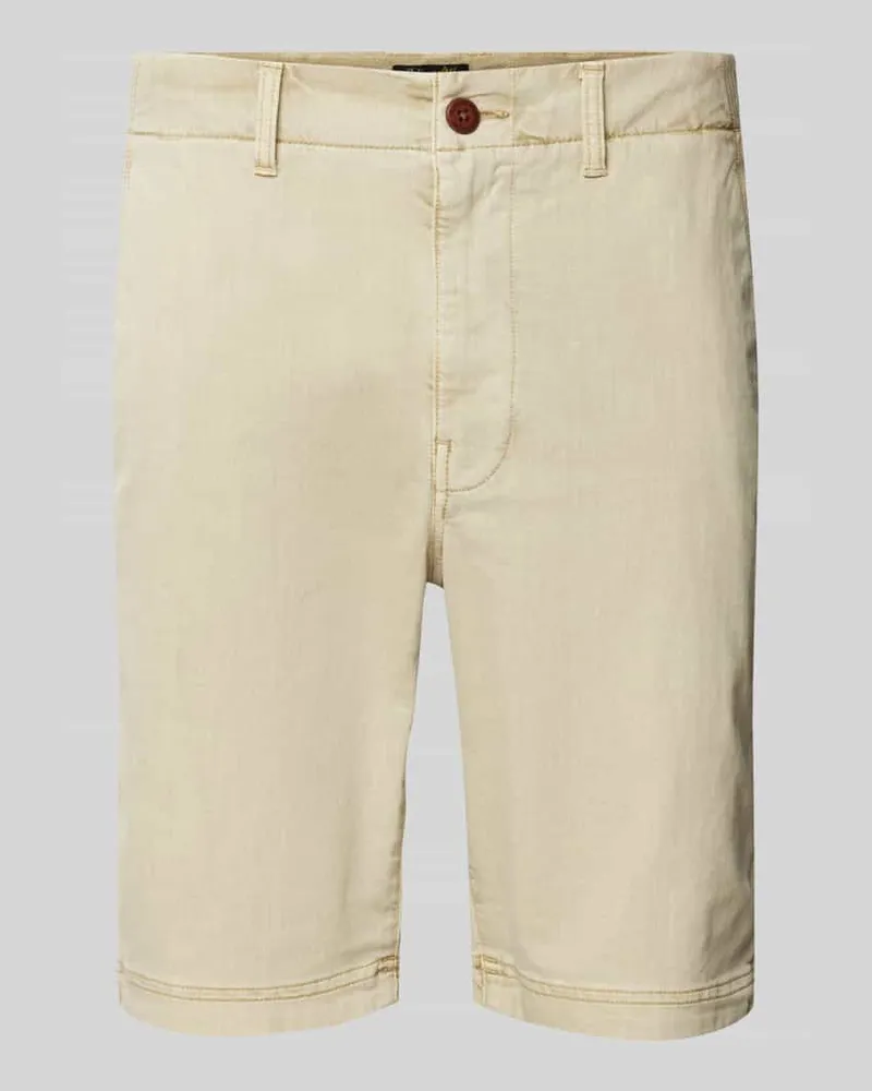 Superdry. Regular Fit Chinoshorts mit seitlichen Eingrifftaschen 