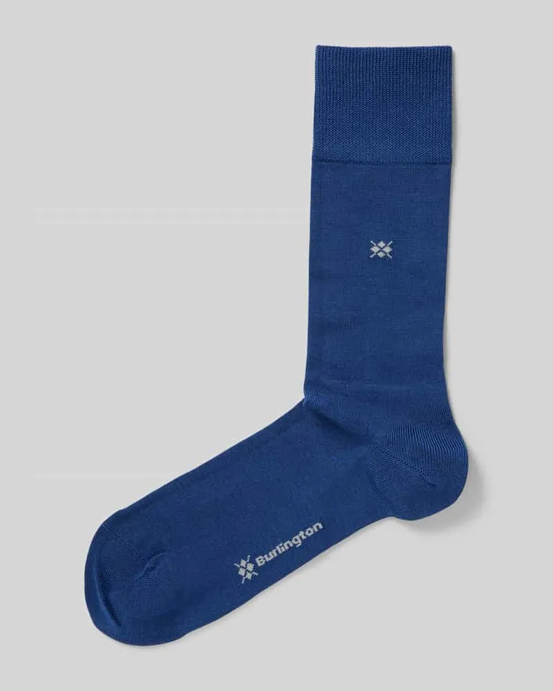 Burlington Socken mit Label-Print Modell 'Dublin 