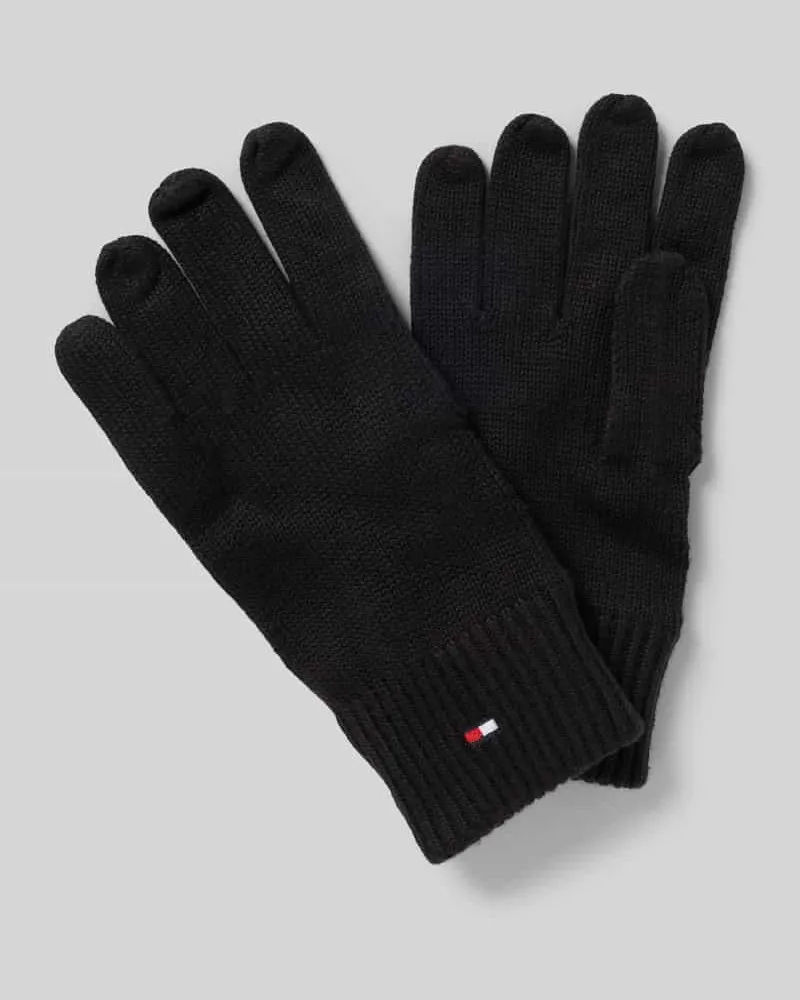 Tommy Hilfiger Handschuhe aus Baumwoll-Kaschmir-Mix 