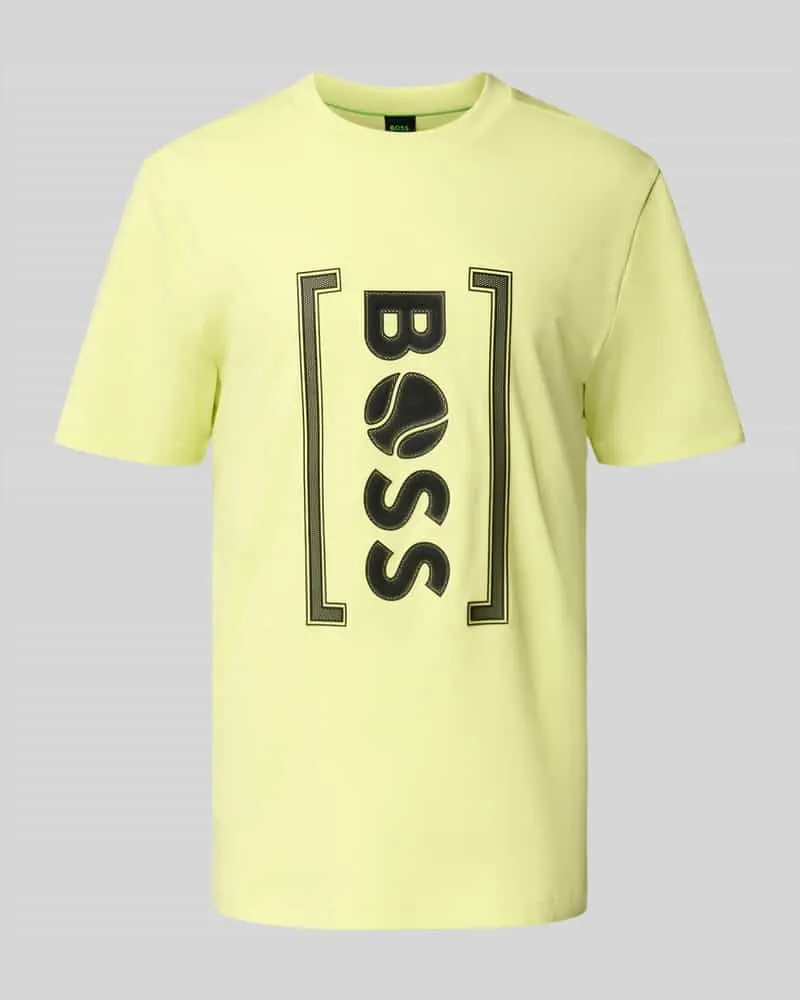 HUGO BOSS Regular Fit T-Shirt aus reiner Baumwolle Modell 'ICONIC 