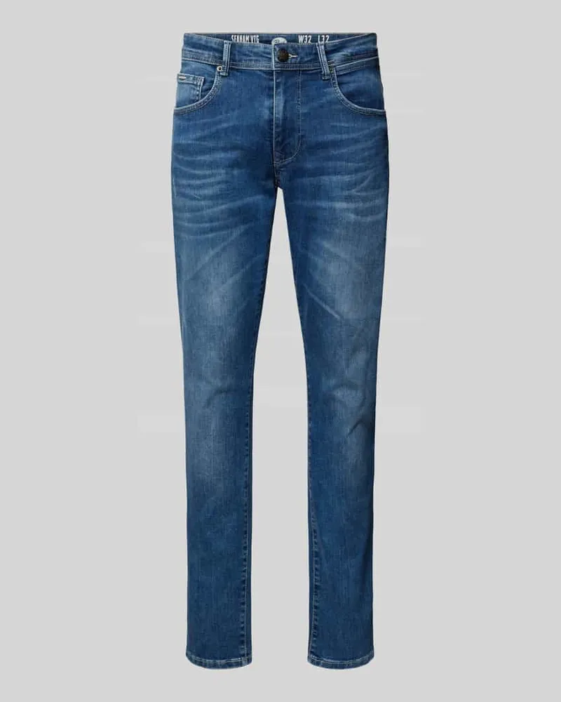 Petrol Industries Slim Fit Jeans im 5-Pocket-Design Jeansblau